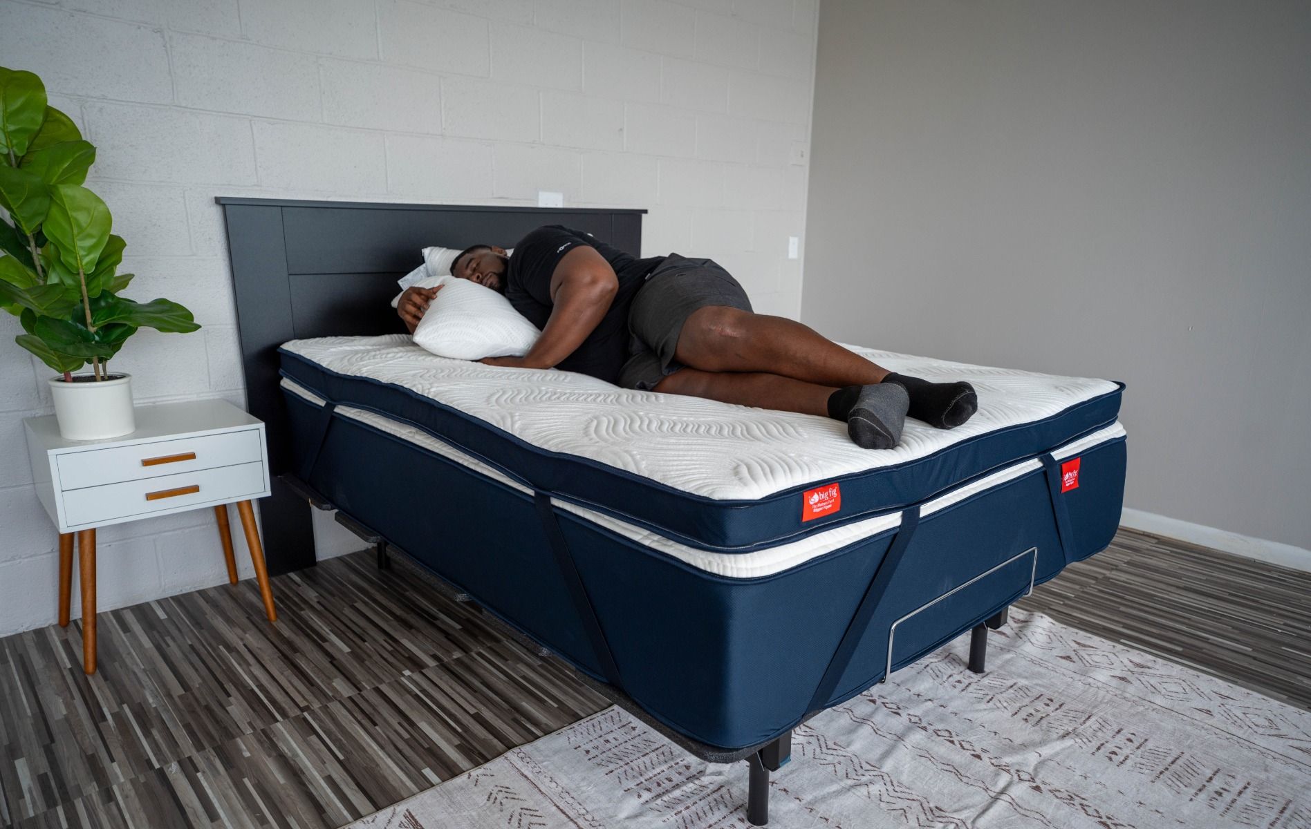 Cooling Queen Size Mattress Topper | Foam & Micro-Coil | Big Fig