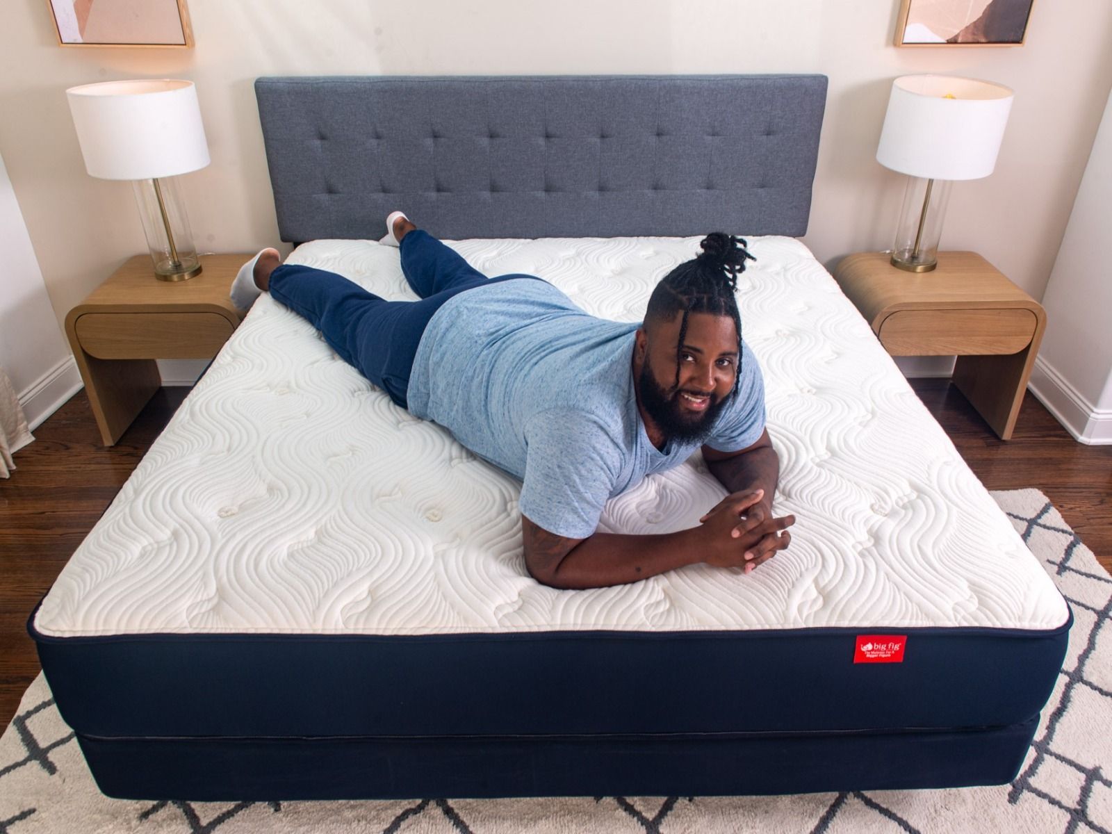 Big Fig King Size Mattress Best Bed for Plus Size Sleepers