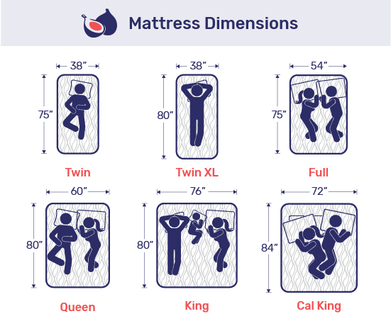 Big mattress sizes discount